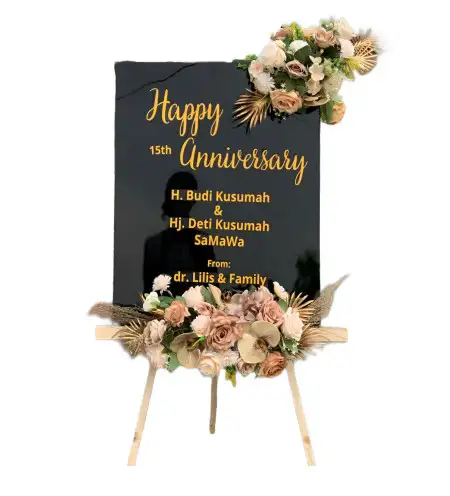 Papan Bunga Akrilik Petandakan